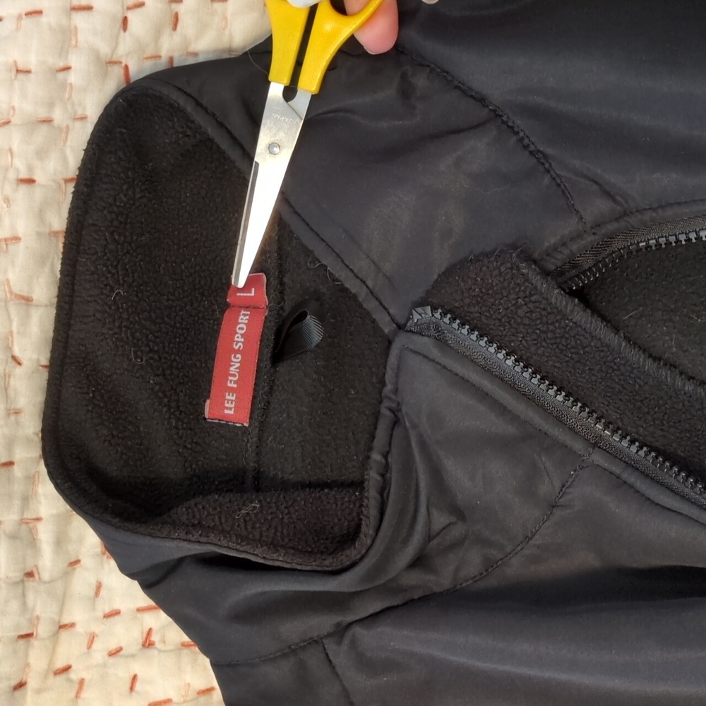 🇮🇹 Vespa Piaggio Fleece Jacket - L - Picture 6 of 11